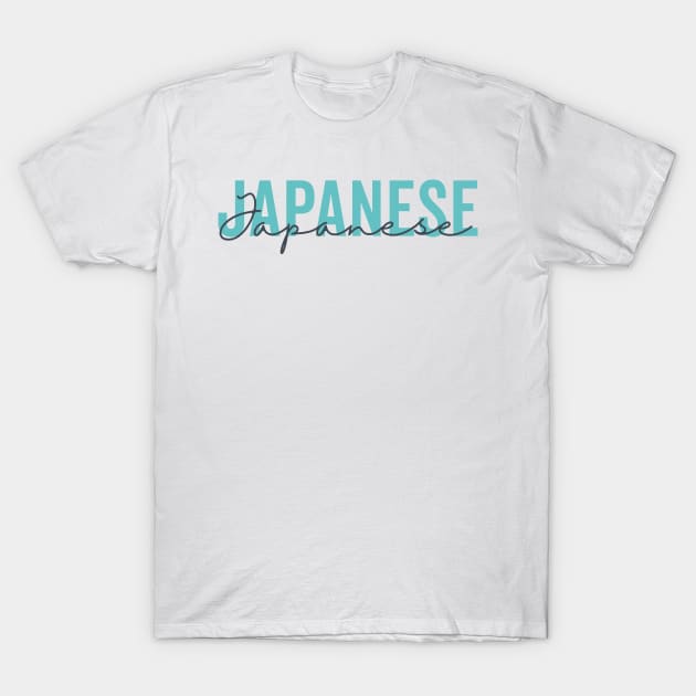 Japanese T-Shirt by neodhlamini
